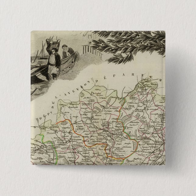 Bóton Quadrado 5.08cm Limites (Frente)