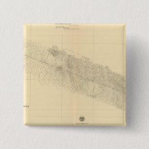 Bóton Quadrado 5.08cm Linea Divisoria Entre México 9
