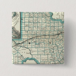 Bóton Quadrado 5.08cm Linha Texas Pacific