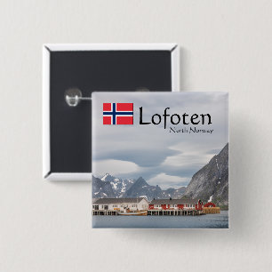 Bóton Quadrado 5.08cm Lofoten Noruega