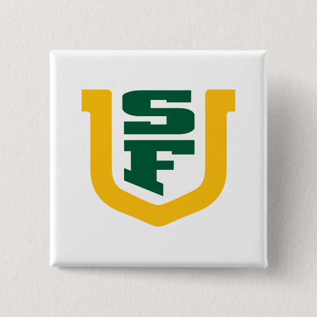 Bóton Quadrado 5.08cm Logotipo da UOSF (Frente)