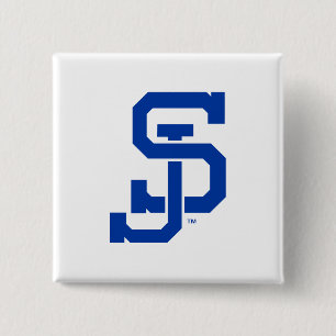 Bóton Quadrado 5.08cm Logotipo de SJ Spartans