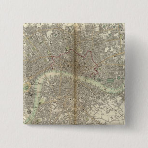 Bóton Quadrado 5.08cm Londres