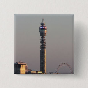 Bóton Quadrado 5.08cm Londres
