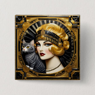 Bóton Quadrado 5.08cm Loral Dreams e Deco Delights 3