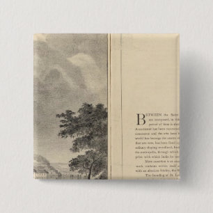 Bóton Quadrado 5.08cm Louis, 1832 Rua.