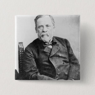 Bóton Quadrado 5.08cm Louis Pasteur
