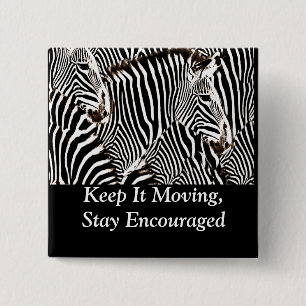 Bóton Quadrado 5.08cm Love_ das zebras