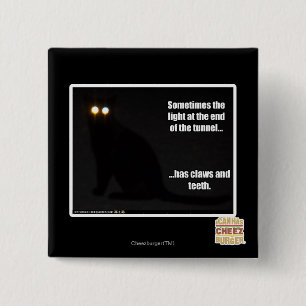 Bóton Quadrado 5.08cm Luz no fim do túnel