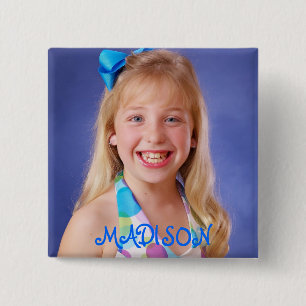 Bóton Quadrado 5.08cm Madison Gerlach, MADISON