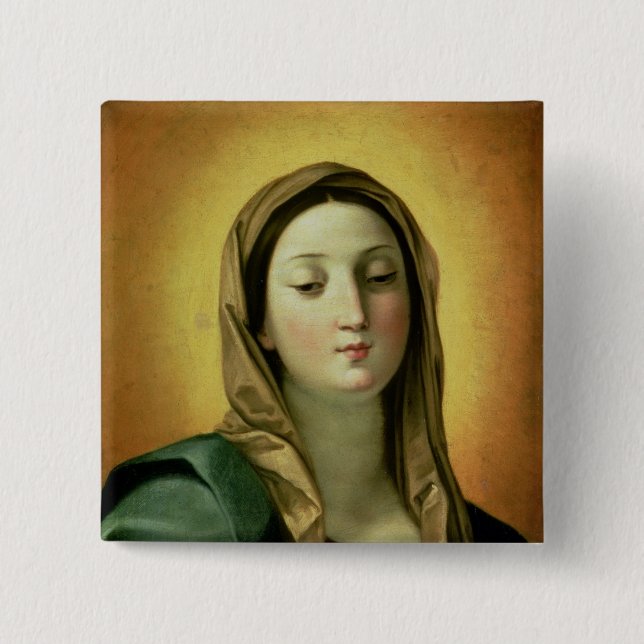 Bóton Quadrado 5.08cm Madonna (Frente)