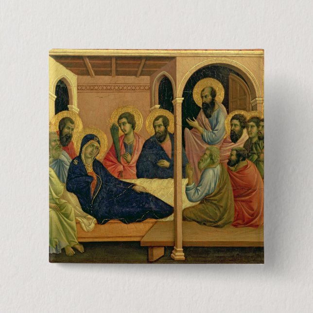 Bóton Quadrado 5.08cm Maesta (Frente)