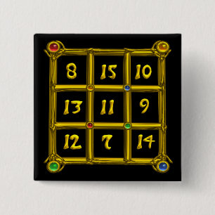 BÓTON QUADRADO 5.08CM MAGIC SQUARE 33