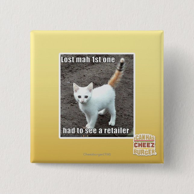 Bóton Quadrado 5.08cm Mah 1rua 1 Perdido (Frente)