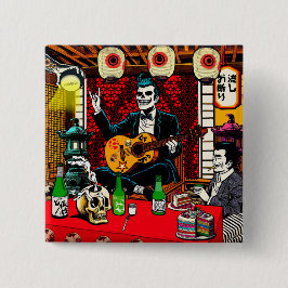 Bóton Quadrado 5.08cm Man who gets requests