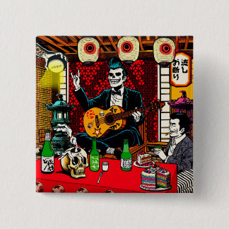 Bóton Quadrado 5.08cm Man who gets requests