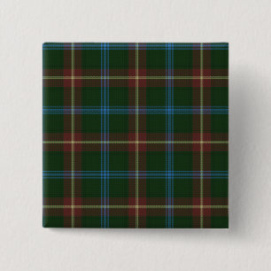 Bóton Quadrado 5.08cm Manitoba tartan