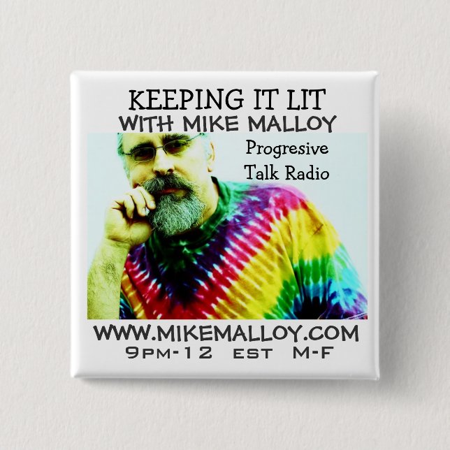 BÓTON QUADRADO 5.08CM MANTENDO O TRUTHSEEKER ILUMINADO (Frente)