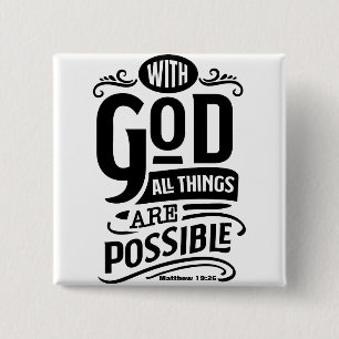 Bóton Quadrado 5.08cm Mantenha ou crie o seu próprio