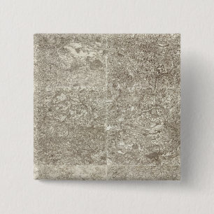Bóton Quadrado 5.08cm Mapa composto da França 7