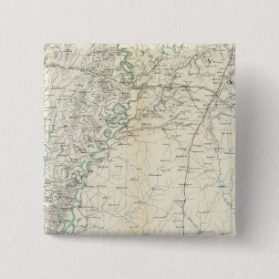 Bóton Quadrado 5.08cm Mapa de genes XX