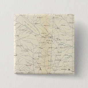 Bóton Quadrado 5.08cm Mapa de genes XXIII