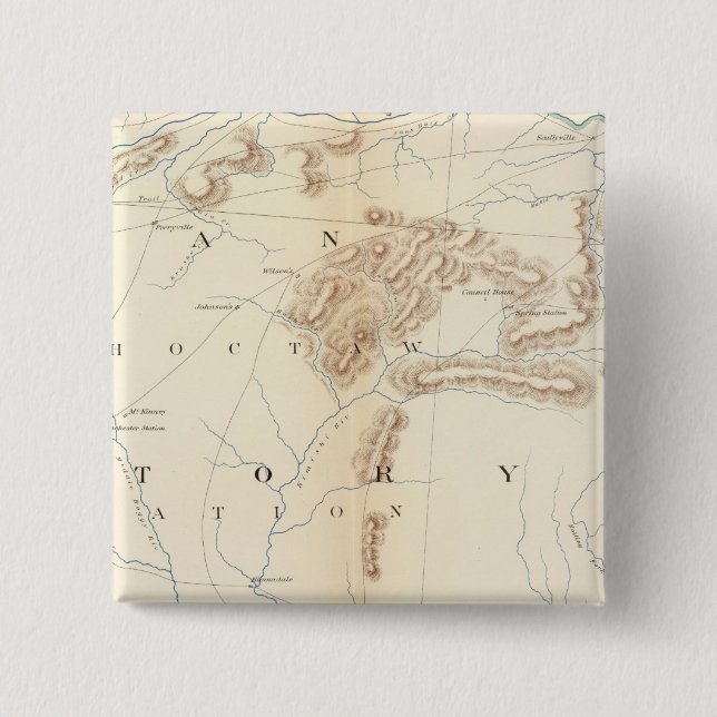 Bóton Quadrado 5.08cm Mapa de genes XXIV (Frente)