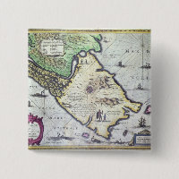 Mapa dos passos de Magellan, Patagonia