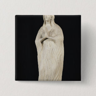 Bóton Quadrado 5.08cm Maria Madalena, c.1310