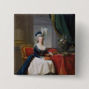 Bóton Quadrado 5.08cm Marie-Antoinette 1788