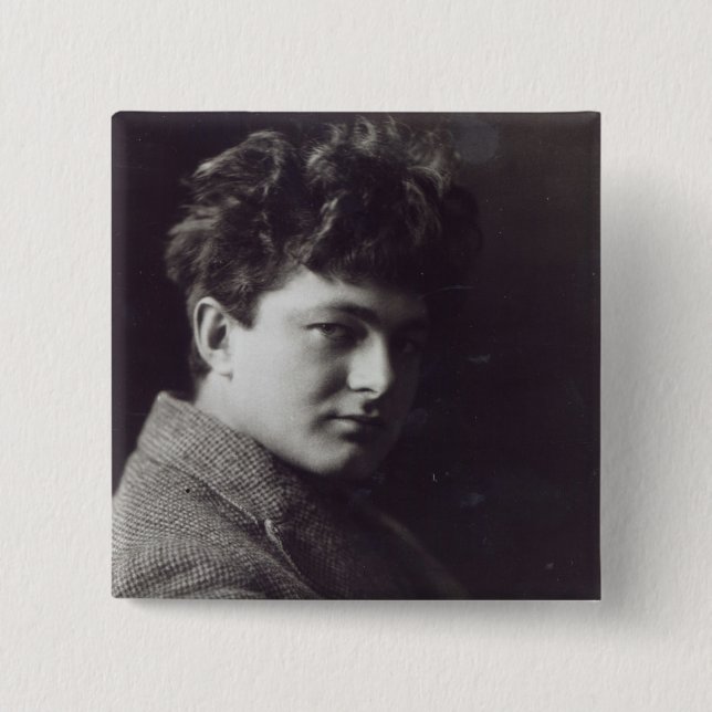 Bóton Quadrado 5.08cm Marque Gertler (Frente)