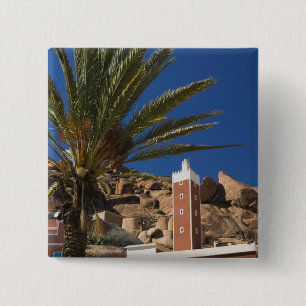 Bóton Quadrado 5.08cm MARROCOS, Anti Atlas, Área de TAFRAOUTE: ADAI, Ve