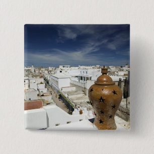 Bóton Quadrado 5.08cm MARROCOS, Costa Atlântica, ESSAOUIRA: Grande Vista