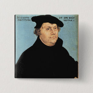 Bóton Quadrado 5.08cm Martin Luther, c.1532