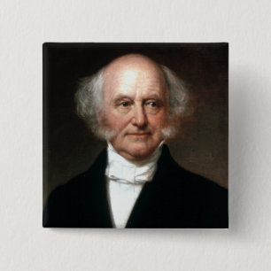 Bóton Quadrado 5.08cm Martin Van Buren