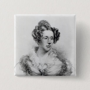 Bóton Quadrado 5.08cm Mary Fairfax Greig Somerville
