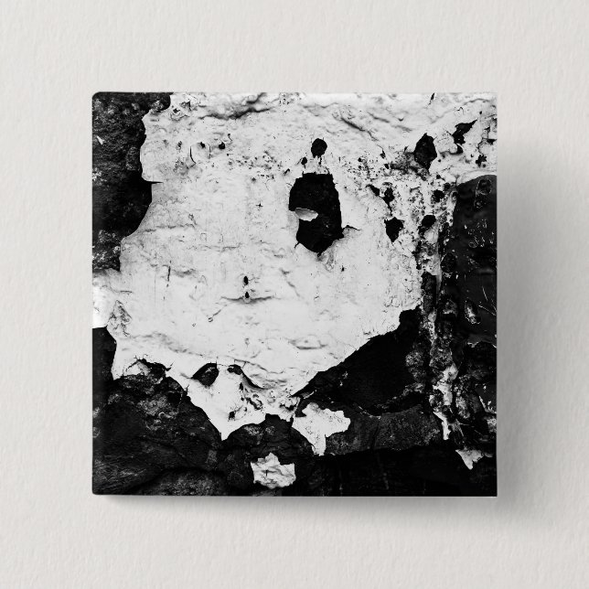 Bóton Quadrado 5.08cm máscaras de desmatamento (Frente)