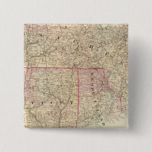 Bóton Quadrado 5.08cm Massa, Conn, RI 2