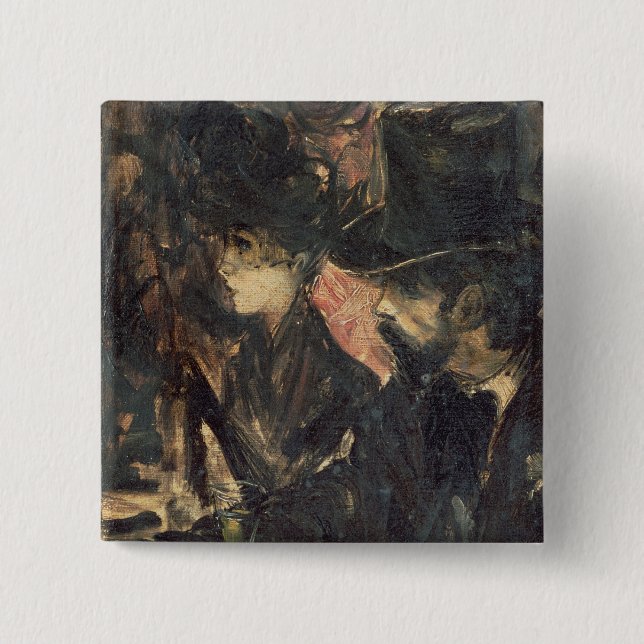 Bóton Quadrado 5.08cm Máximo de Chez (Frente)