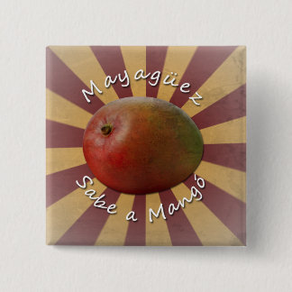 Bóton Quadrado 5.08cm Mayagüez - Sabe a Mango