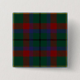 Bóton Quadrado 5.08cm Mayo County Irish Tartan
