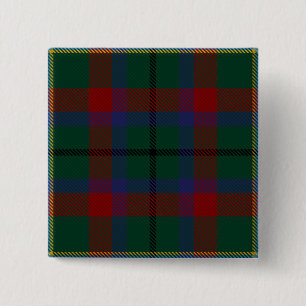 Bóton Quadrado 5.08cm Mayo County Irish Tartan