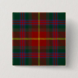 Bóton Quadrado 5.08cm Meath County Irish Tartan