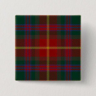 Bóton Quadrado 5.08cm Meath County Irish Tartan
