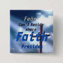 Medo cristão contra o Pin da fé