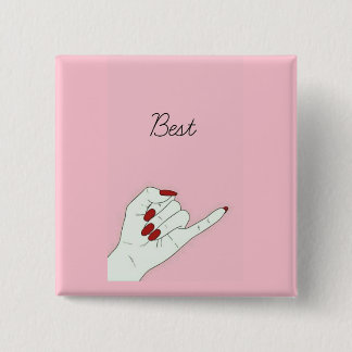 Bóton Quadrado 5.08cm Melhor