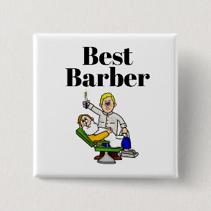 Bóton Quadrado 5.08cm Melhor Botão De Barber - Dando Um Pouco