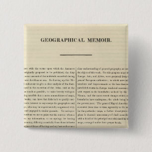 Bóton Quadrado 5.08cm Memória geográfica 4