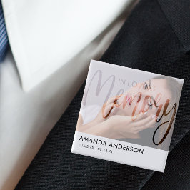 Bóton Quadrado 5.08cm Memorial de Fotografia Moderna