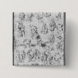 Bóton Quadrado 5.08cm Mendigos